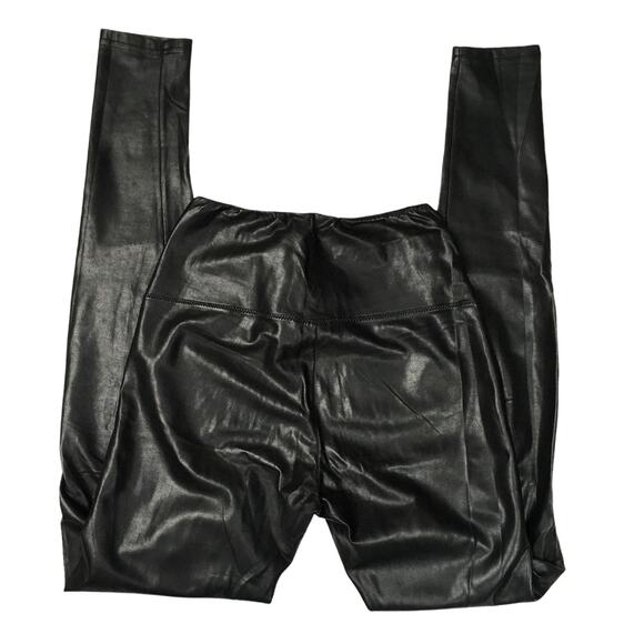 Aritzia Wilfred Free Daria Faux Leather Leggings Womens S Blogger Favorite Pants - Picture 10 of 10